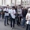 Волонтеры сопровождают шестивие Бессмертного полка
