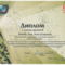 Диплом И. Войтова