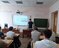 Защита сопровождалась демонстрацией изделий из алюминиевых сплавов, студент С-21.151 Чередников Артем