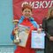 Н.А. Чумова с наградами колледжа